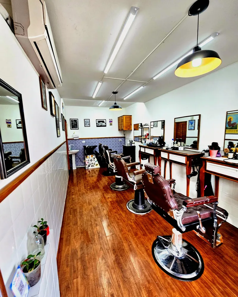 Interior — Barbearia Barbeiro da Vila